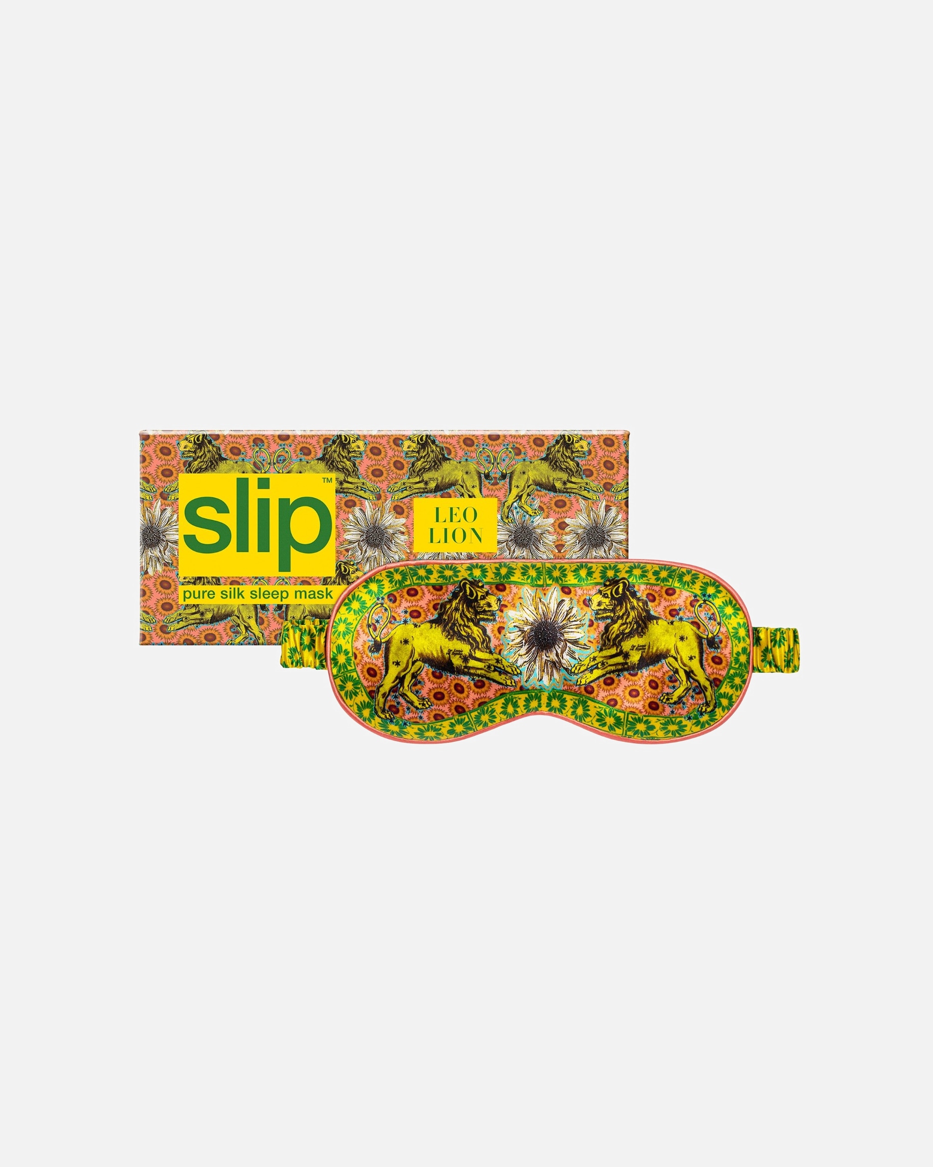 Antifaz para dormir Slip Slip de seda pura - zodiaco - leo