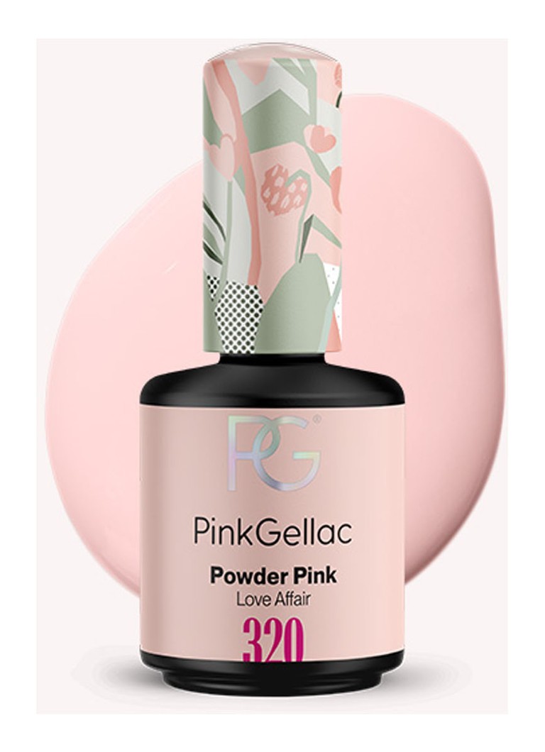 Pink Gellac 320 Powder Pink - geelimäinen kynsilakka
