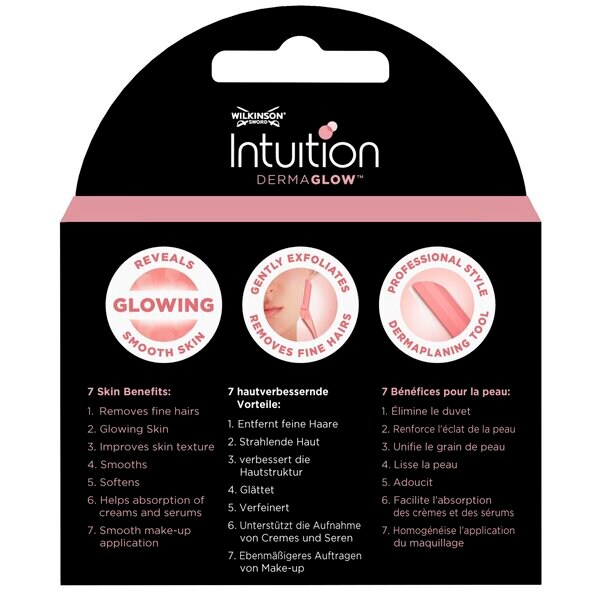 Wilkinson Sword Intuition Dermaglow skustuvo peiliukai, 3 vnt.