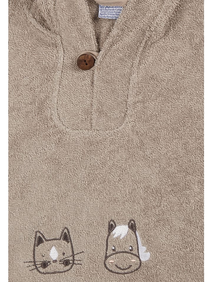 Sterntaler Badeponcho BAUERNHOF in sand günstig kaufen onesize