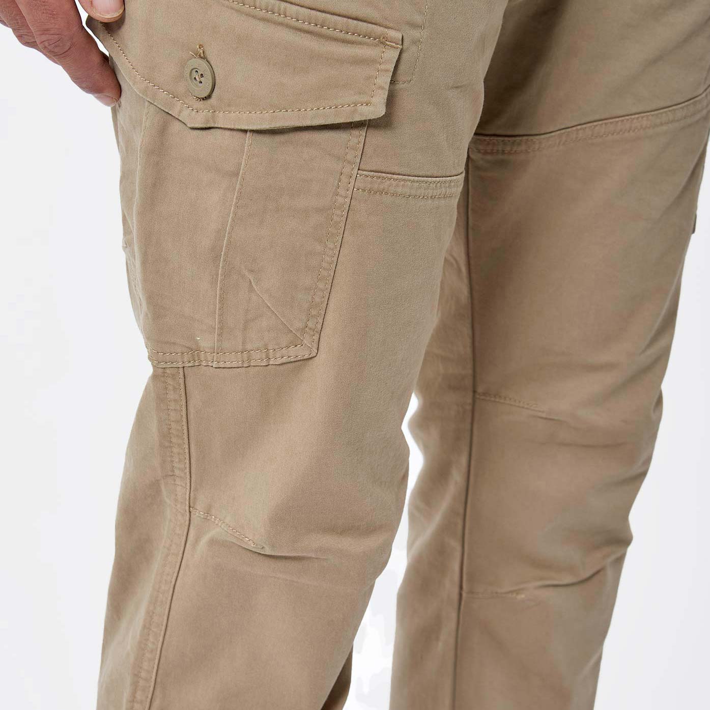KALI   Jean beige slim Homme