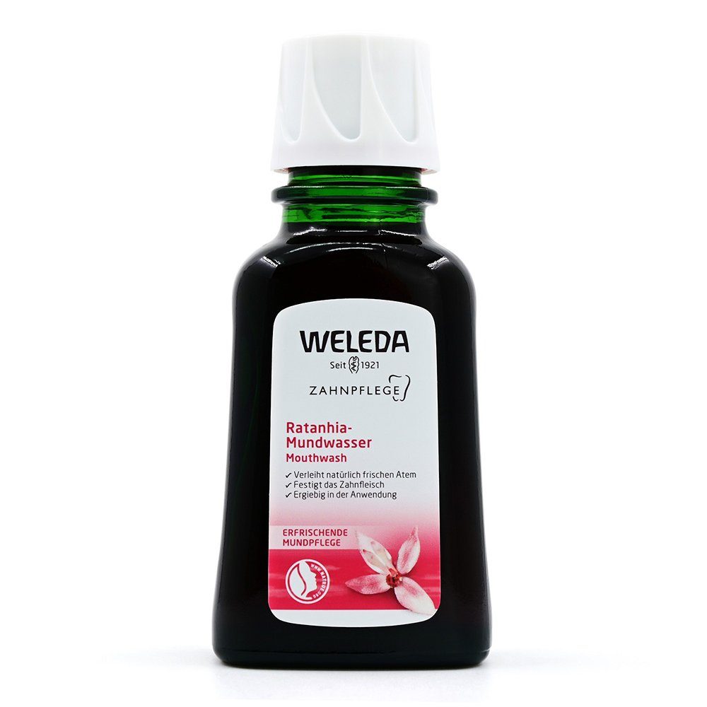 WELEDA AG Mundwasser, WELEDA Ratanhia Mundwasser 50 ml