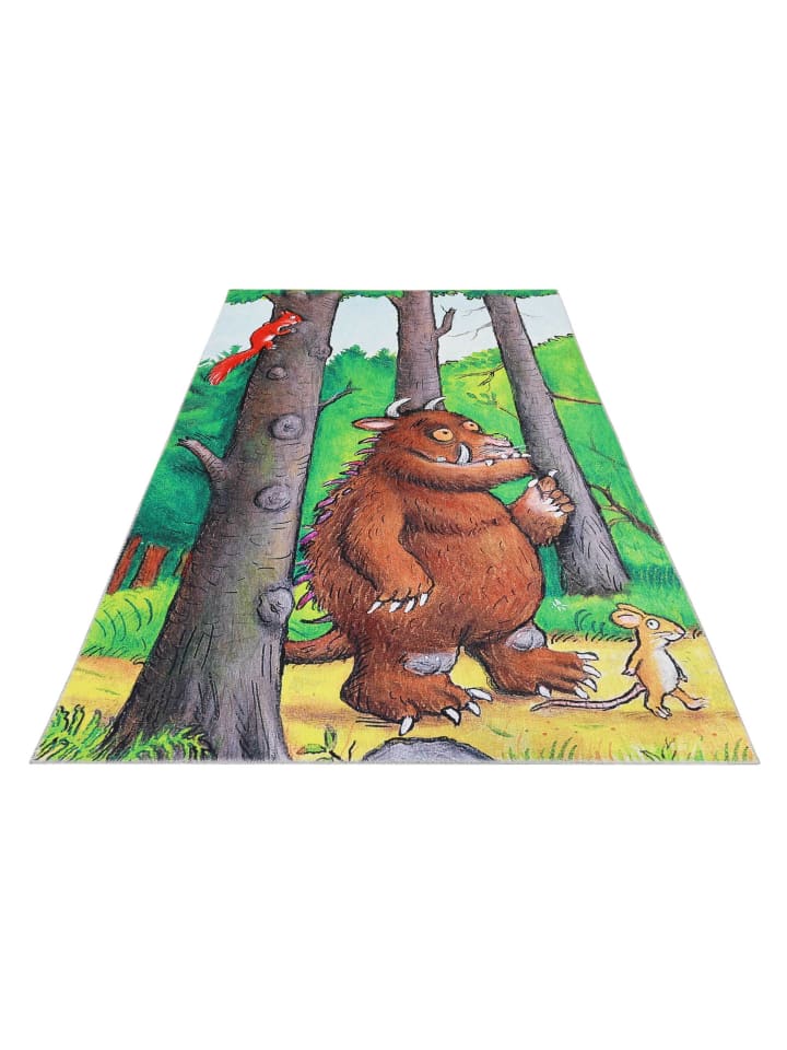 Der Grüffelo Kinderteppich Wanderlo in multicolor günstig kaufen