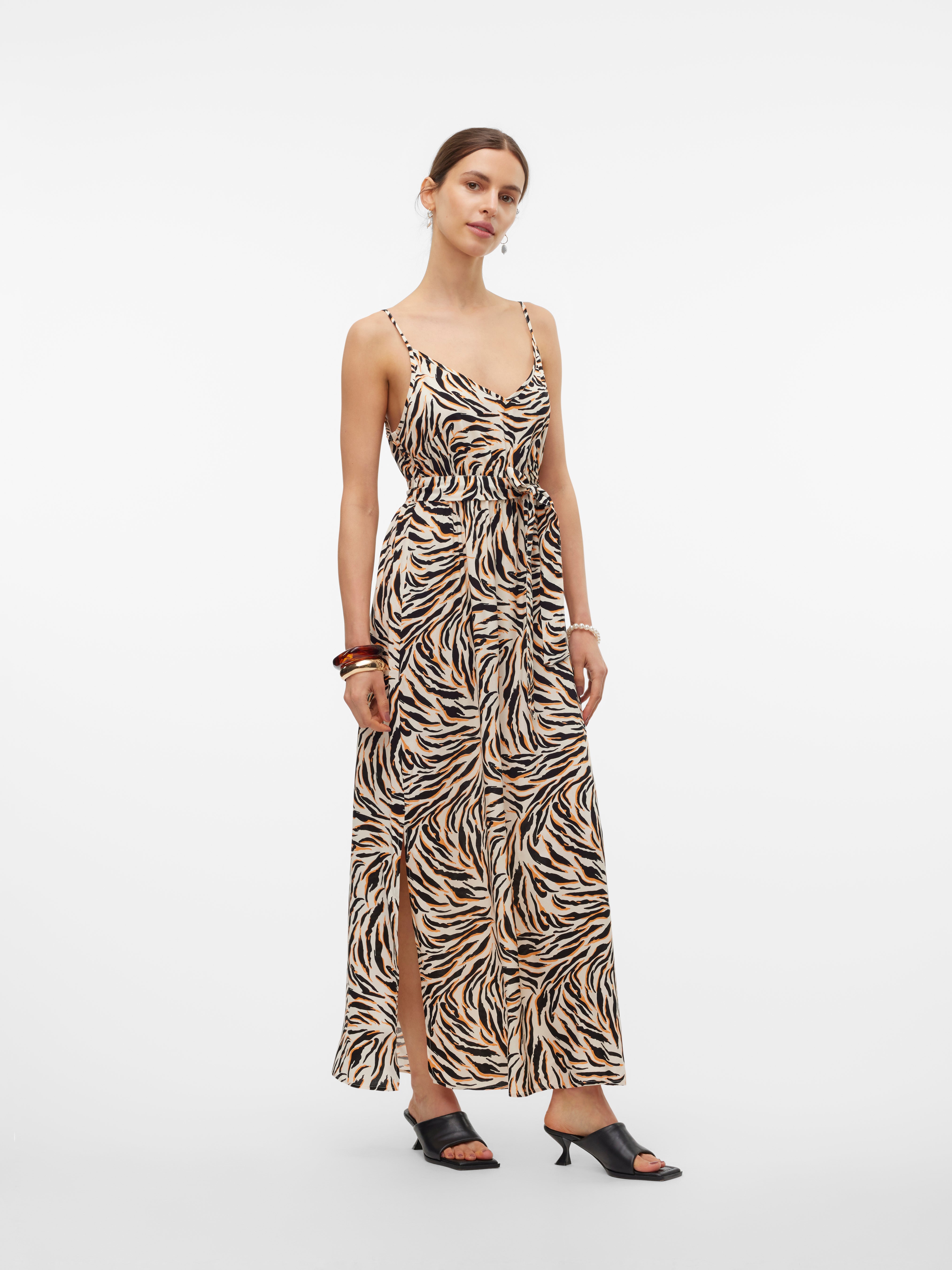 VMEASY Langes Kleid