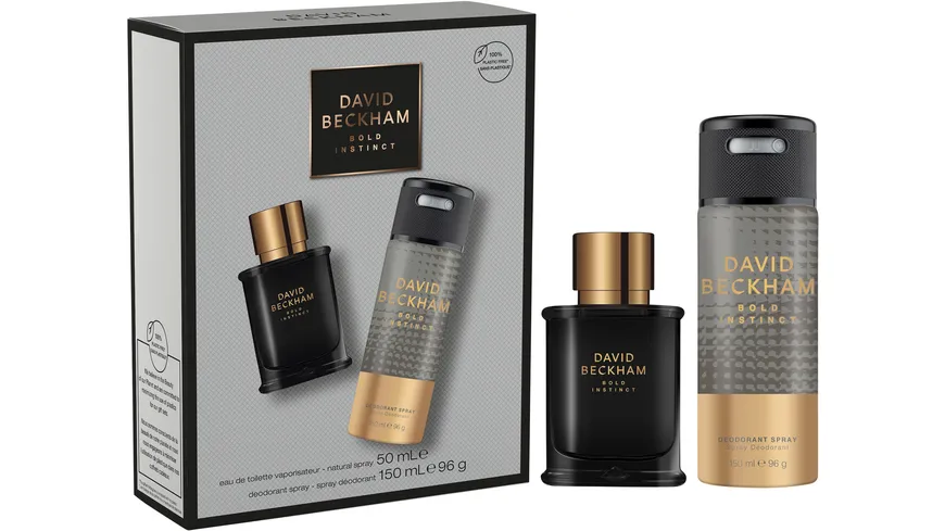 DAVID BECKHAM Bold Instinct Eau de Toilette Geschenkpackung