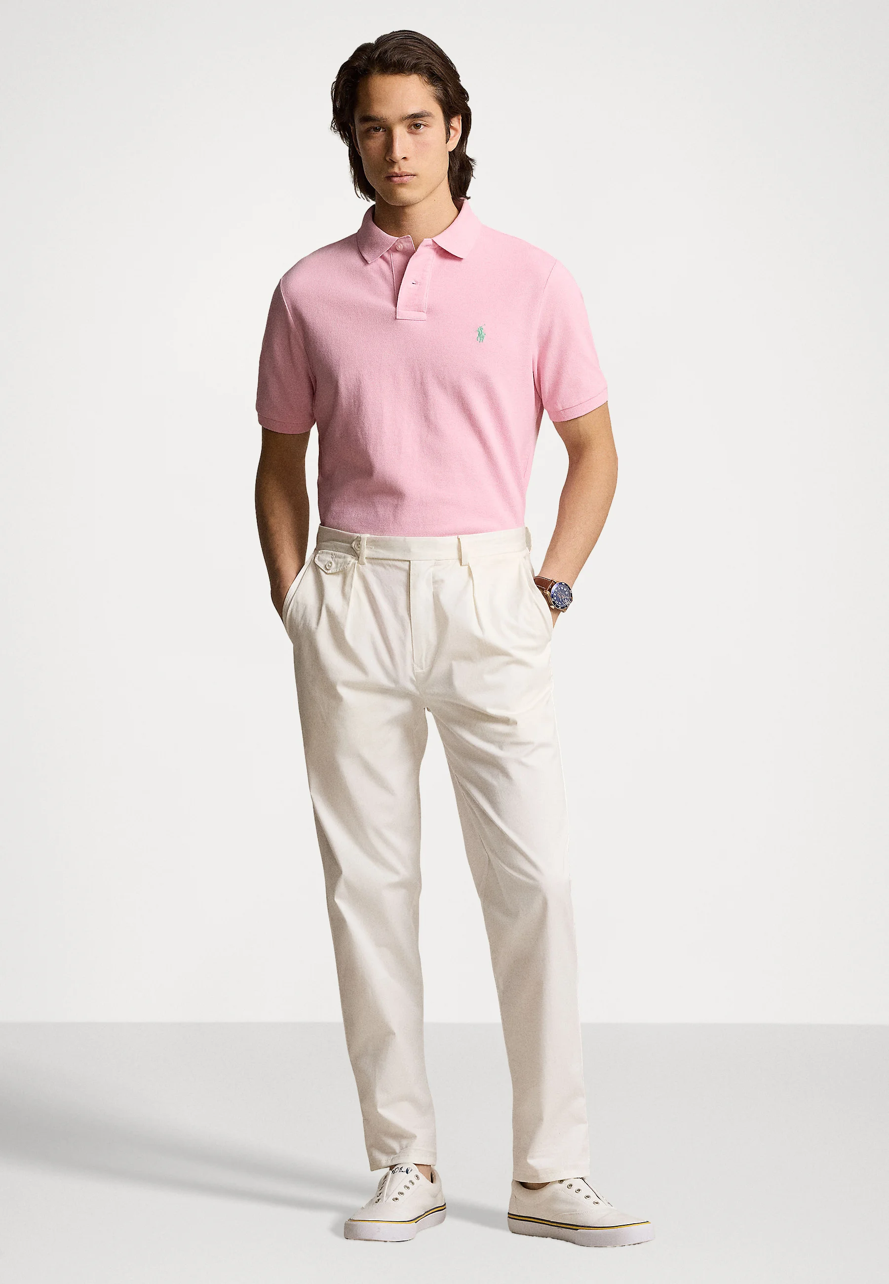 Polo Ralph Lauren SLIM FIT MESH SHIRT - Polo