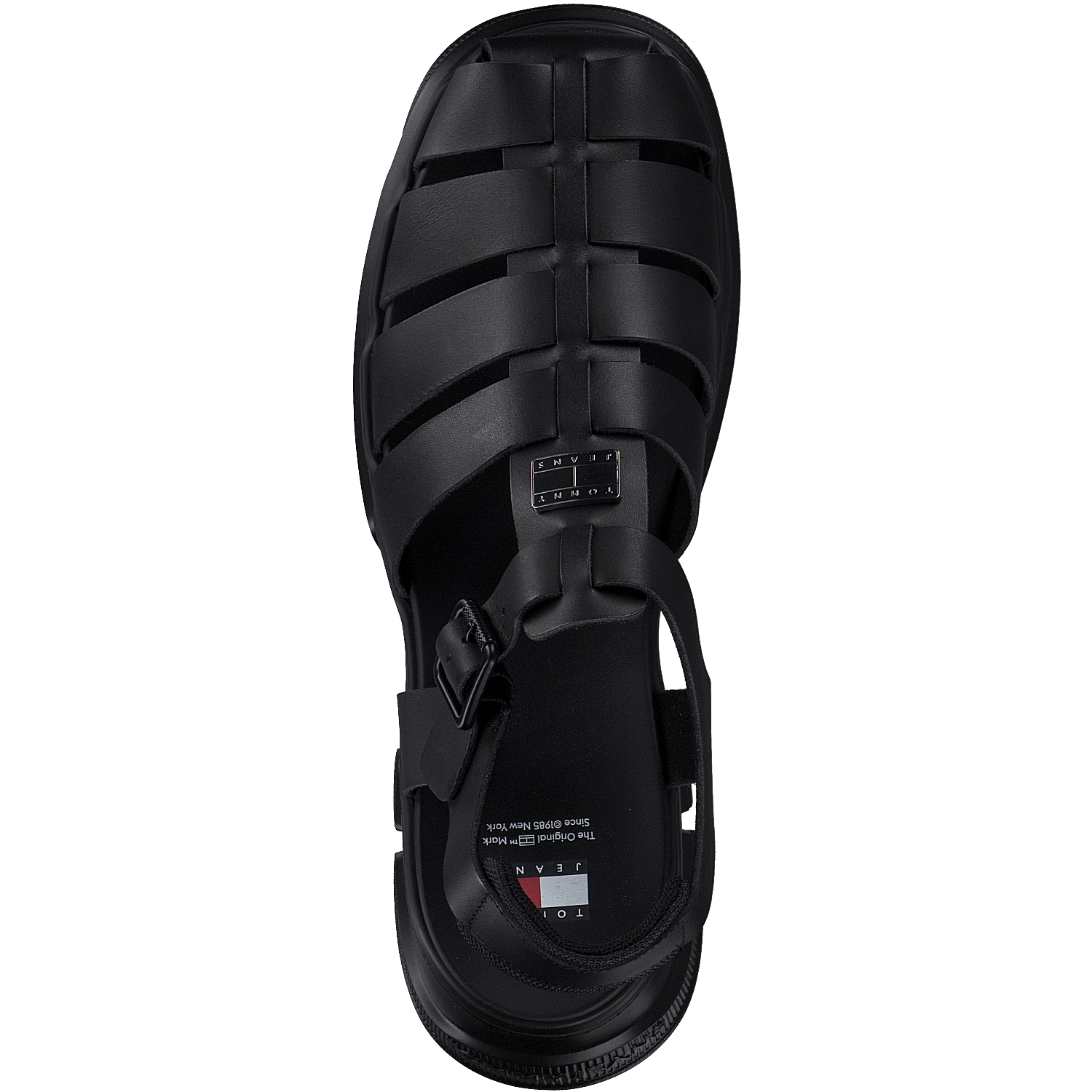 Tommy Hilfiger EN0EN02542, Keilsandaletten, Damen, Schwarz