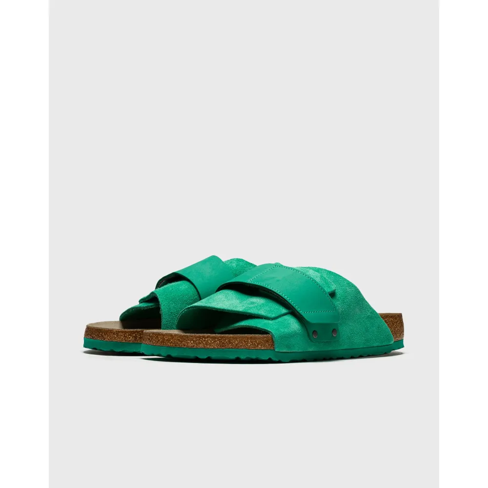 Birkenstock Kyoto VL Soft Suede Nubuck Bold Green 1022370 / grün