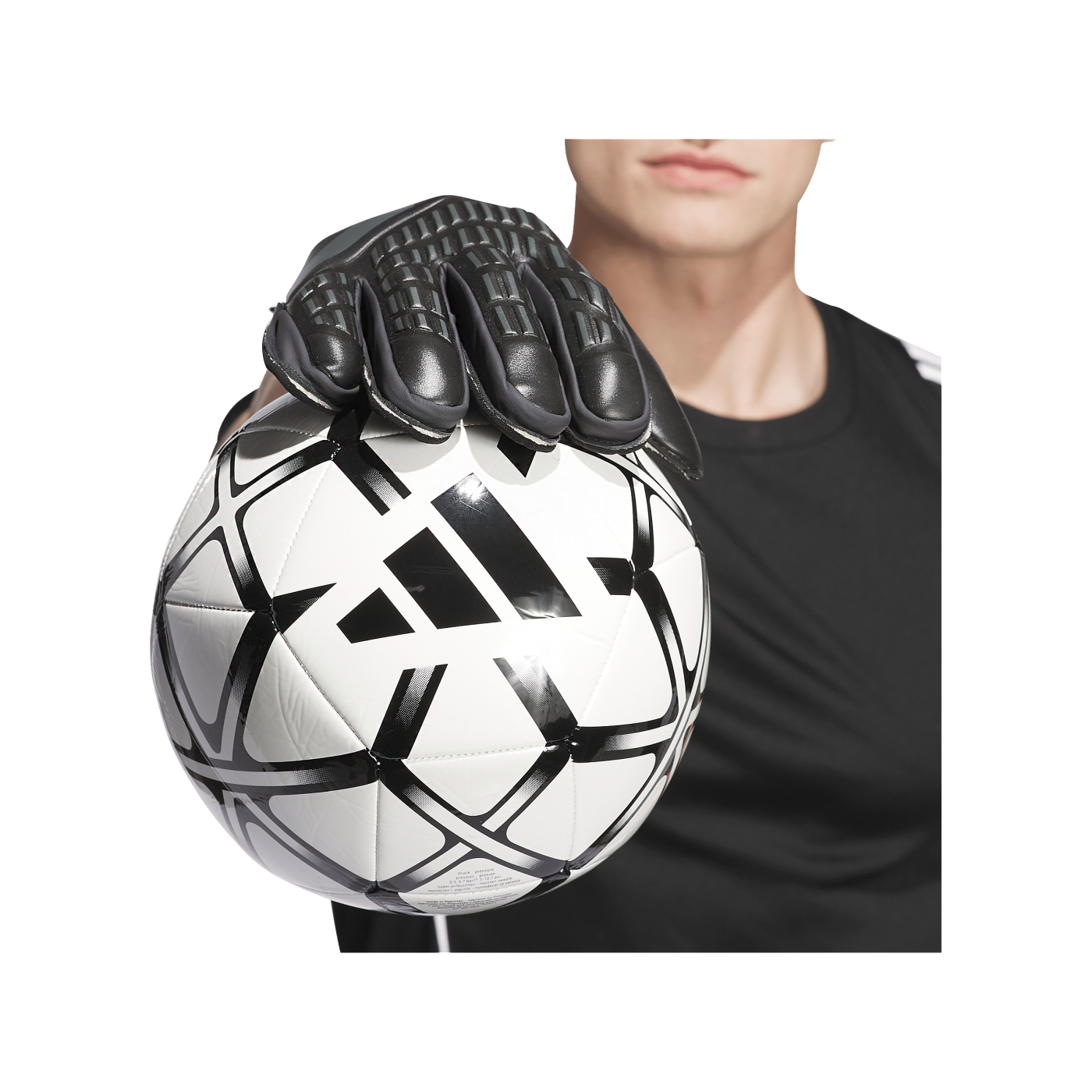 adidas Predator Match HN TW-Handschuhe Nightstrike Schwarz