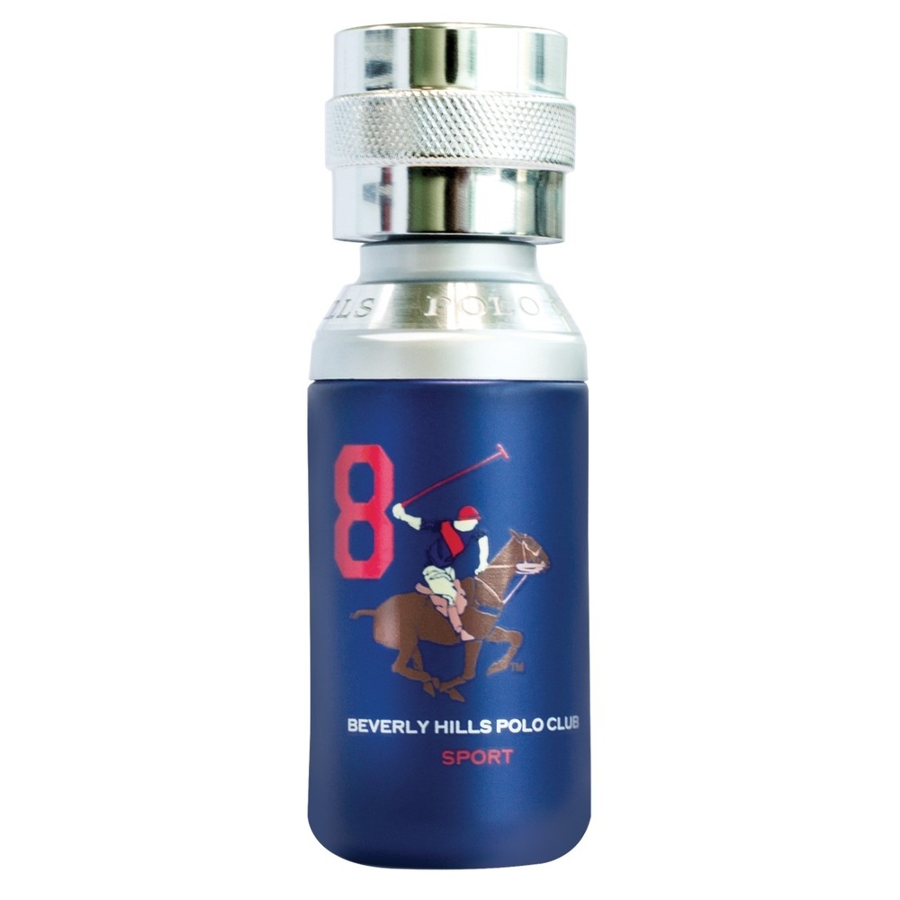 Beverly hills polo club BEVERLY HILLS POLO CLUB SPORT HOMME N°8 Eau de toilette