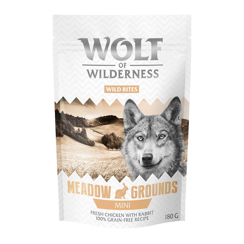 Wolf of Wilderness Snack - Wild Bites 180 g