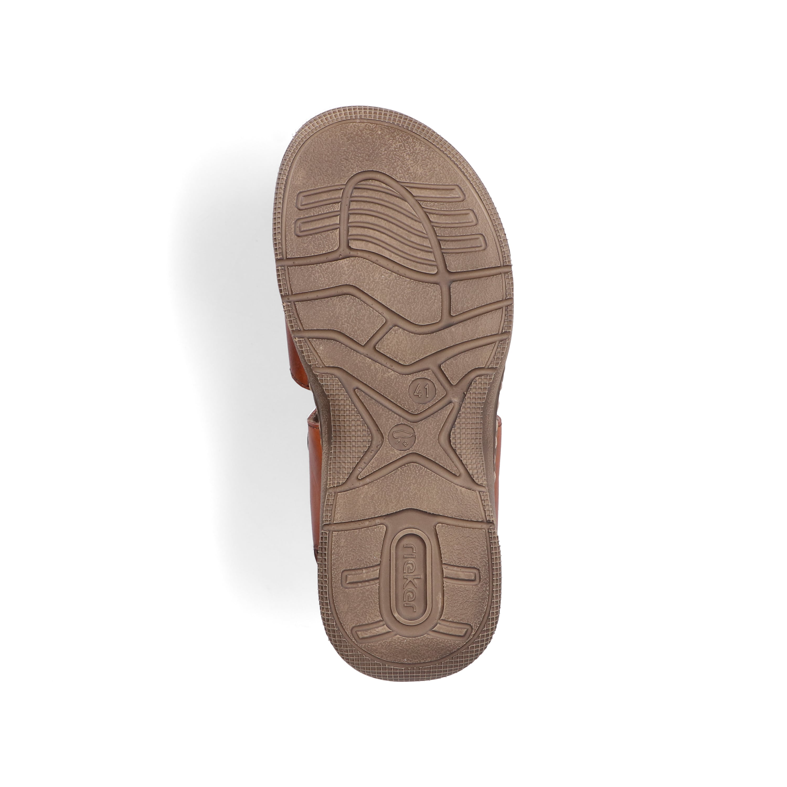 Rieker Herren Sandalen nussbraun