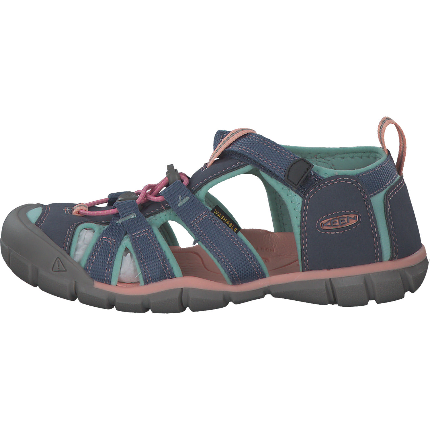Keen Seacamp II CNX 1022975, Sandalen (Kinder), Kinder, flint stone/ocean wave