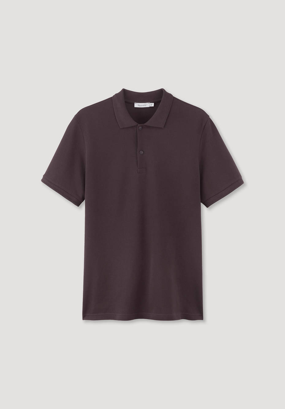 Poloshirt Zwirnjersey aus reiner Bio-Baumwolle