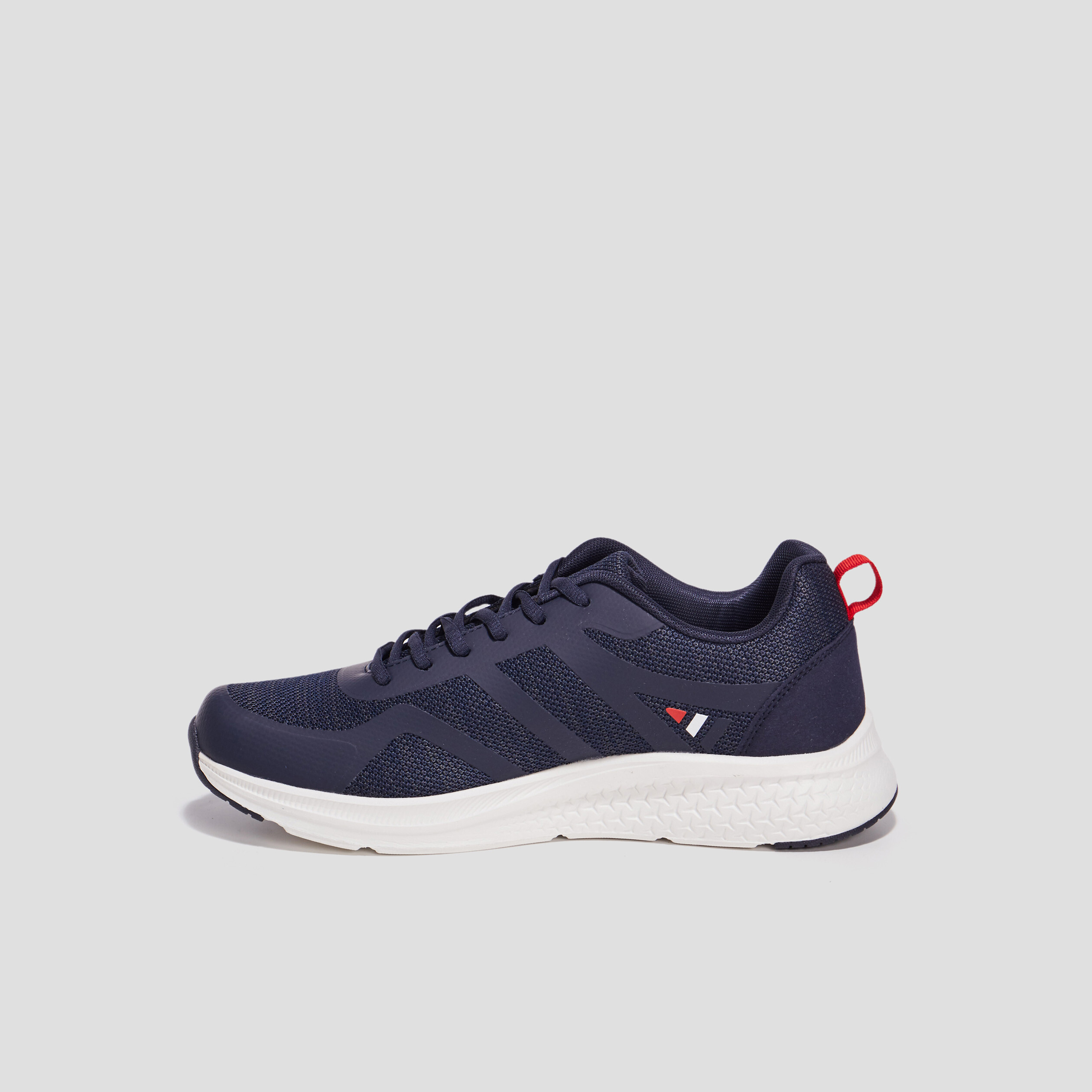 Baskets running à lacets Creeks bleu marine homme | La Halle