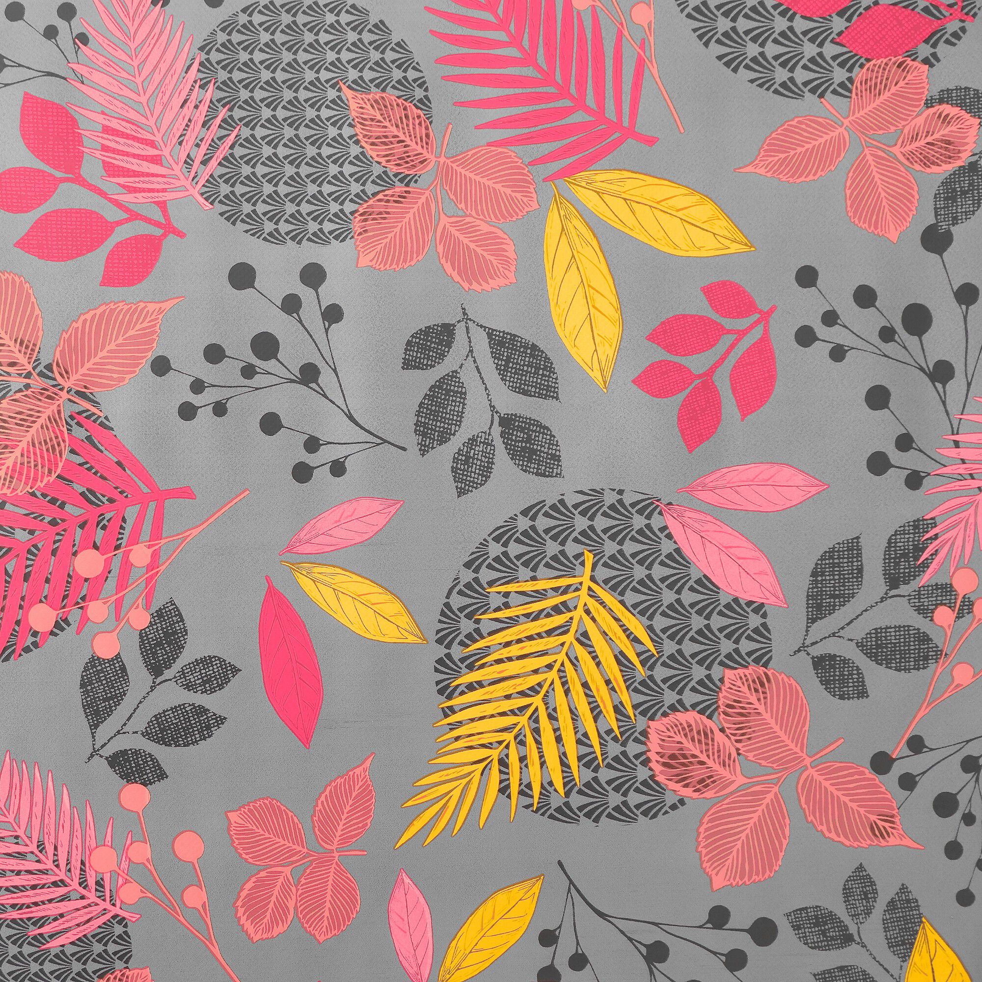 Nappe toile cirée imprimée Feuillages