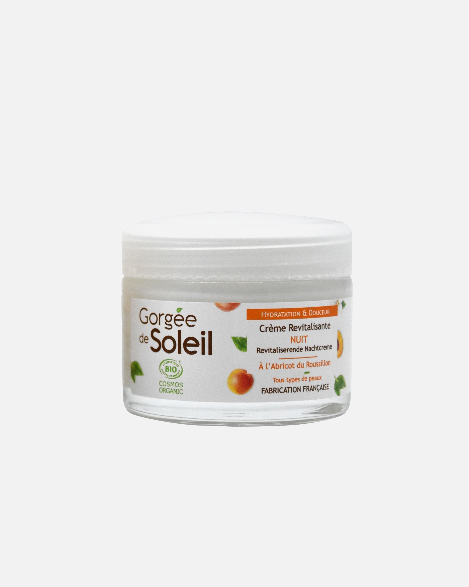 Gorgée de Soleil atjaunojošs nakts krēms - COSMOS ORGANIC sertificēts