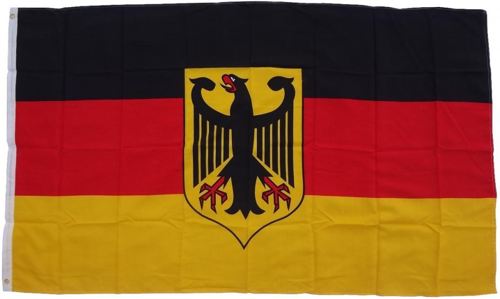 trends4cents Flagge Deutschland mit Adler 90 x 150 cm