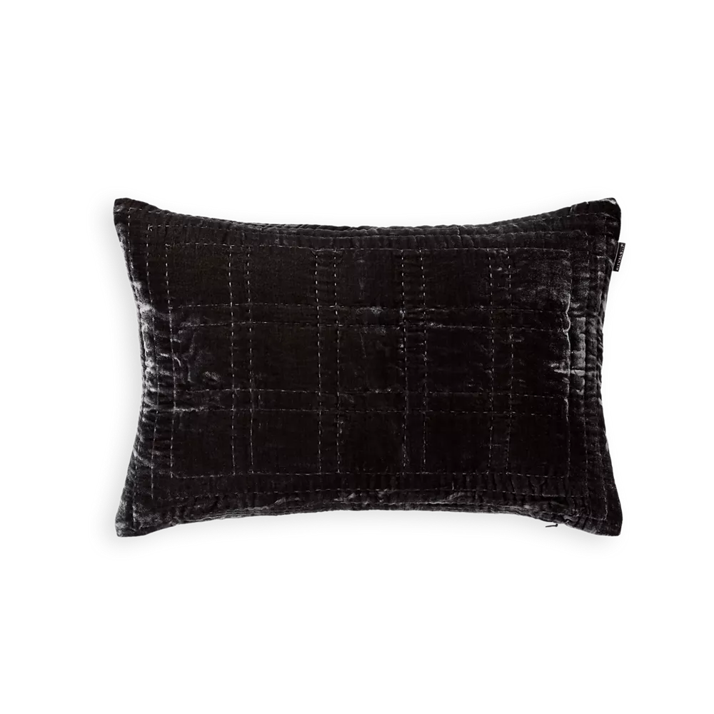 Housse de coussin House of Rituals Collection Saigon, en velours de soie viscose, 60 x 40 cm