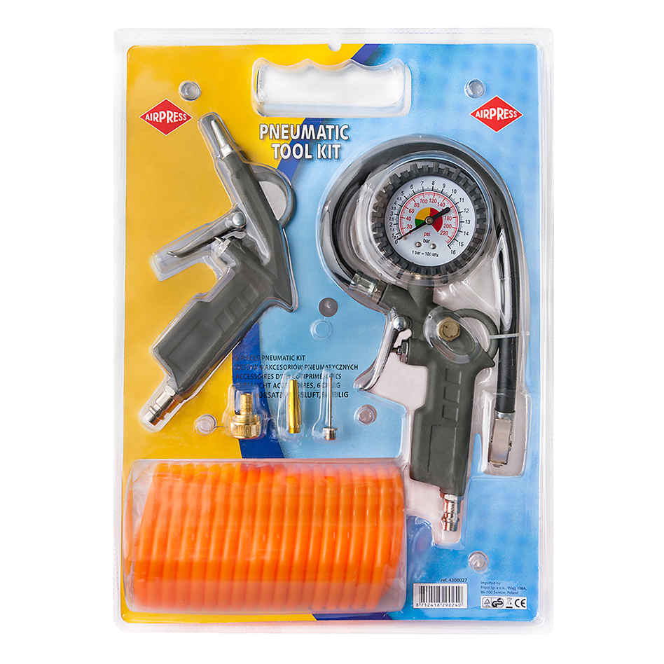 Airpress 4300027 6-delers lufttrykksett