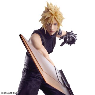 Final Fantasy VII Rebirth Static Arts Gallery Statue - Cloud Strife