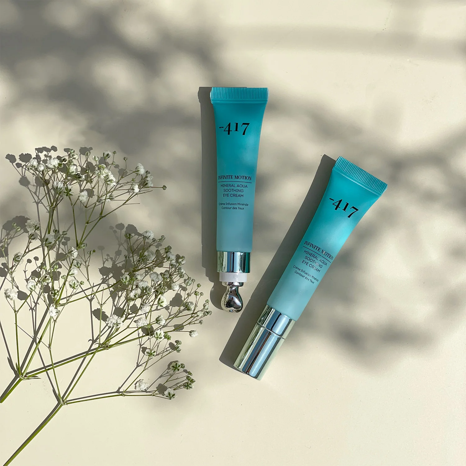 Crema calmante para el contorno de ojos Infinite Motion Mineral Aqua - Antiarrugas