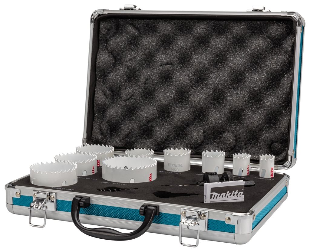Makita Accessories D-47282 12-delni komplet luknjastih žag za les/kovino