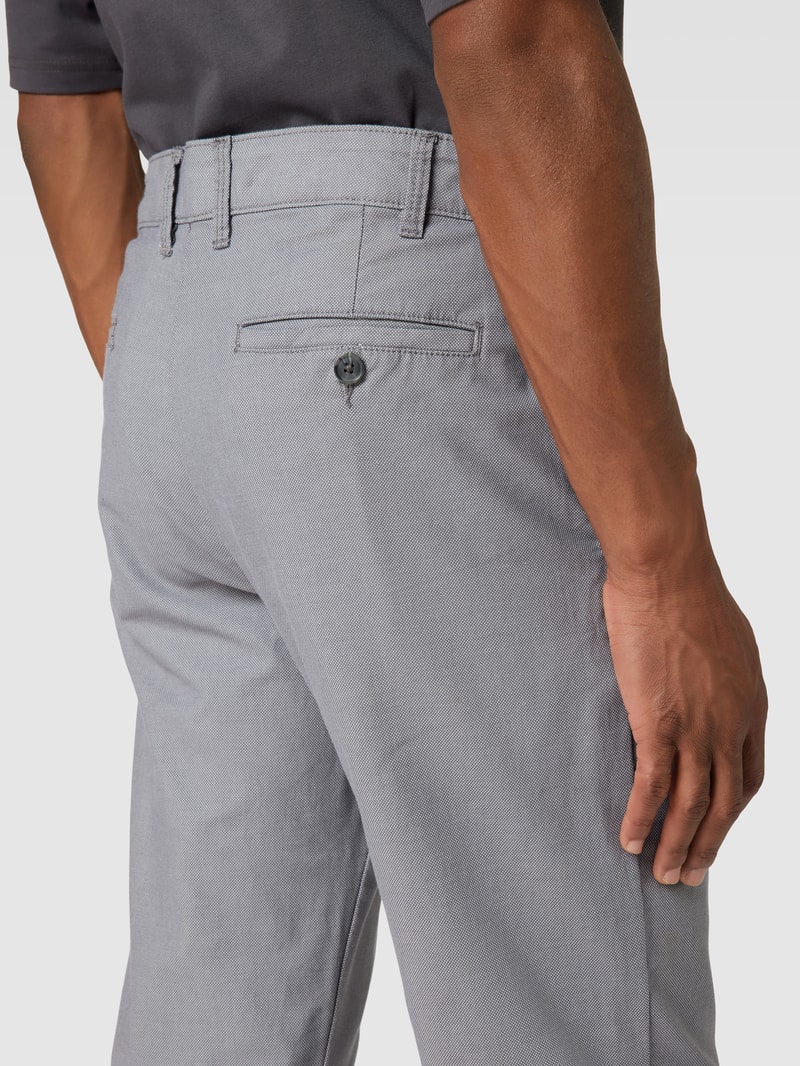 Hose mit Strukturmuster in blau
