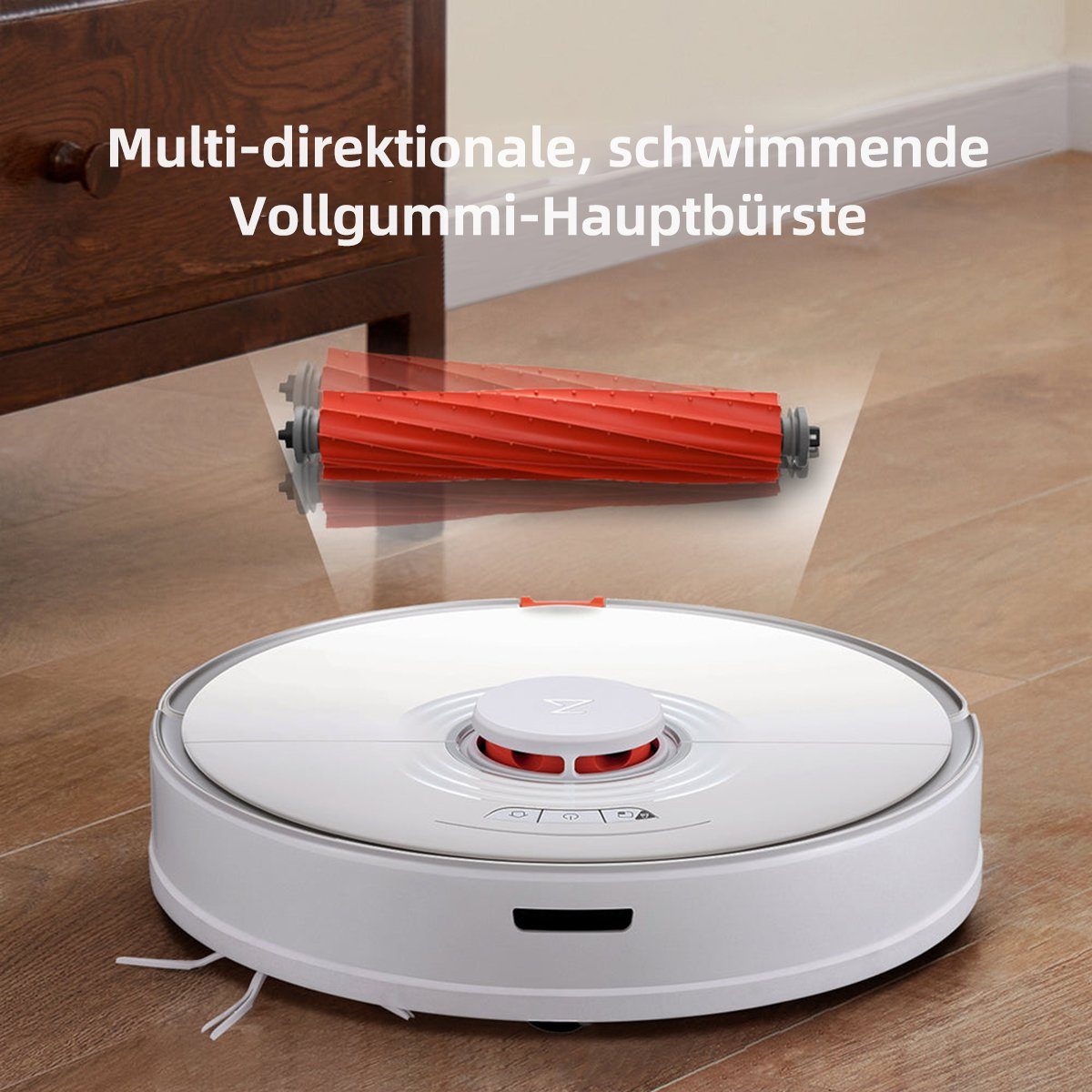 Roborock Saugroboter Q7 MAX, 58 W, beutellos,4200Pa, Selbstaufladender RoboterStaubsauger, mit No-Go-Zonen, Alexa & App Connect(S5 max Aktualisierung)