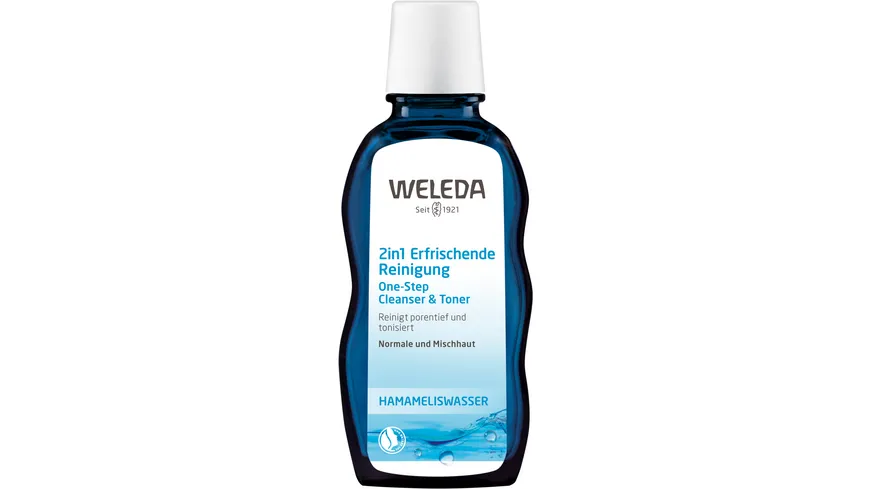 WELEDA HAMAMELISWASSER 2in1 Erfrischende Reinigung 100 ml