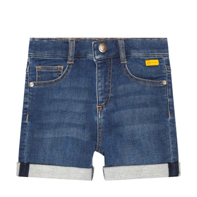 Jeans Shorts, dunkelblau für Jungs