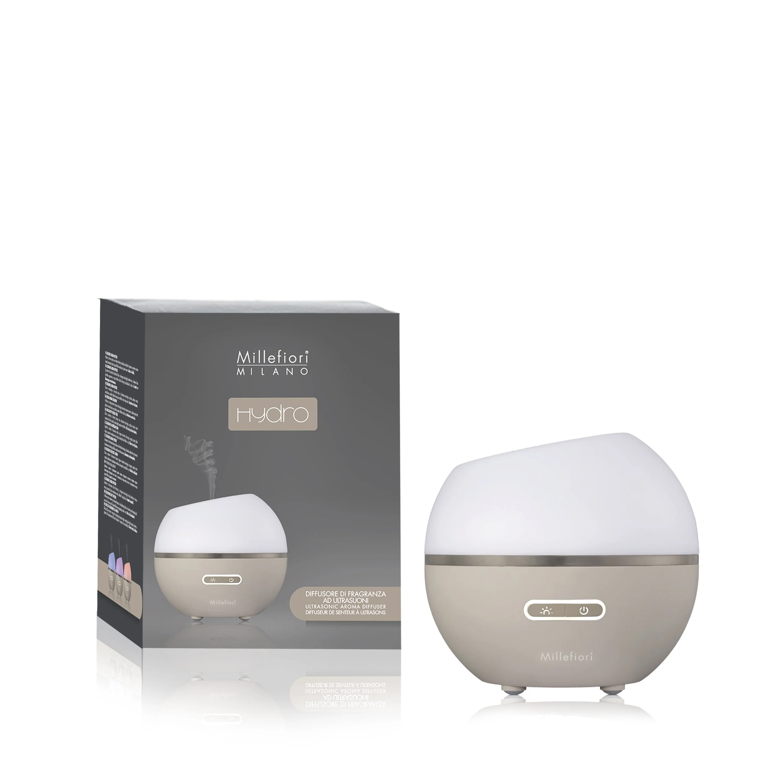 Hydro Ultralyd Diffuser Halvkule Hvit/Due - Duftdiffuser