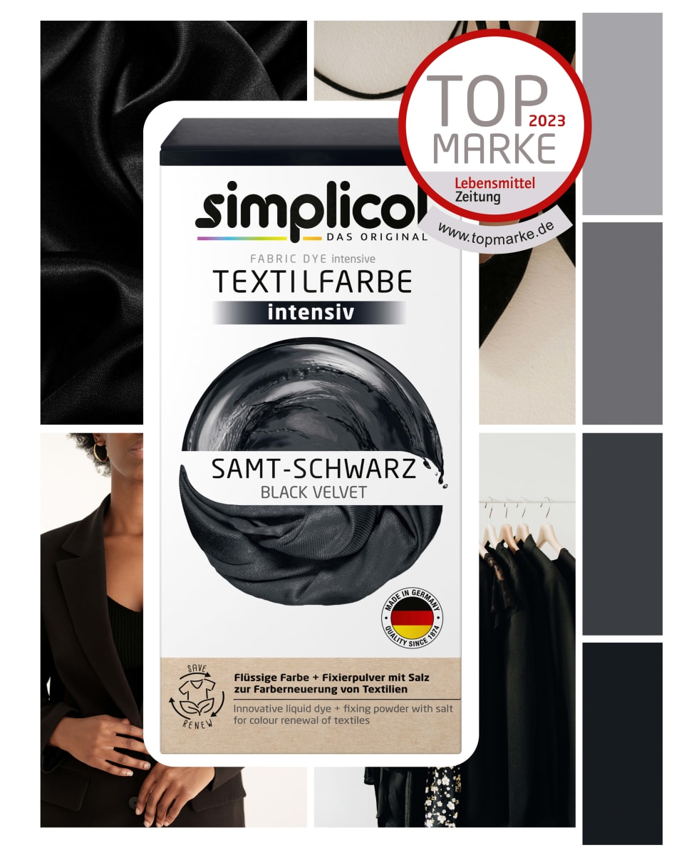 Textilfarbe Samt Schwarz, 1 St