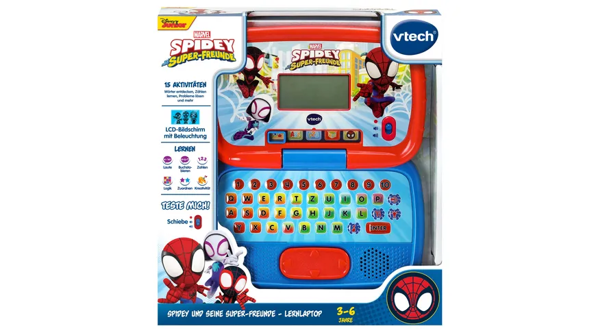 VTech - Marvel - Spidey und seine Super-Freunde - Lernlaptop