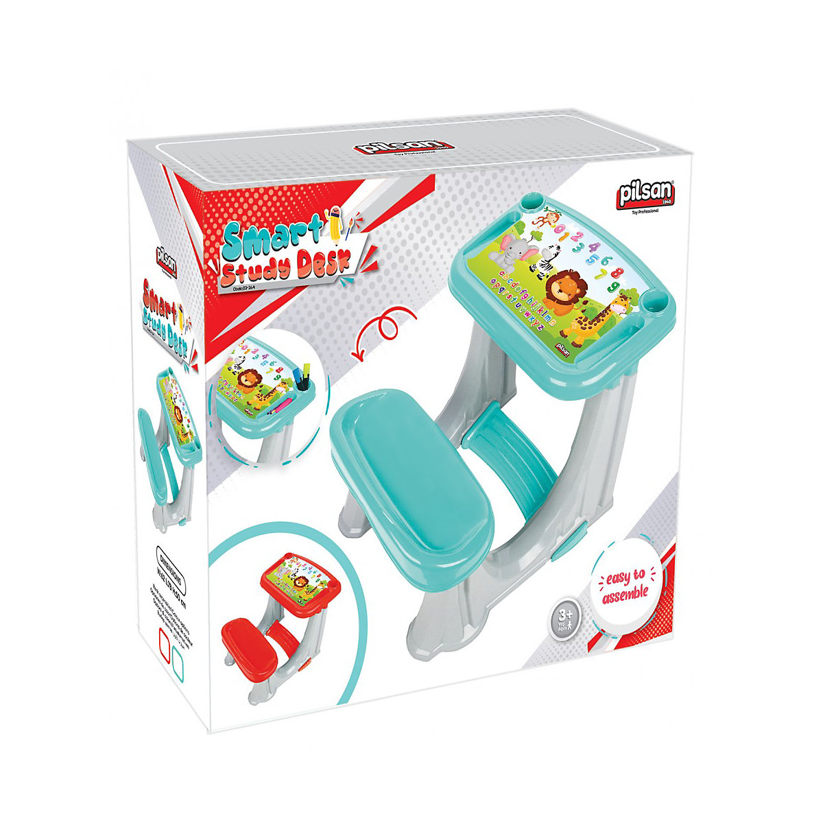 Kinderschulbank 03364 mit Schreibtisch, Sitzgruppe bis 50 kg Kinderbänke