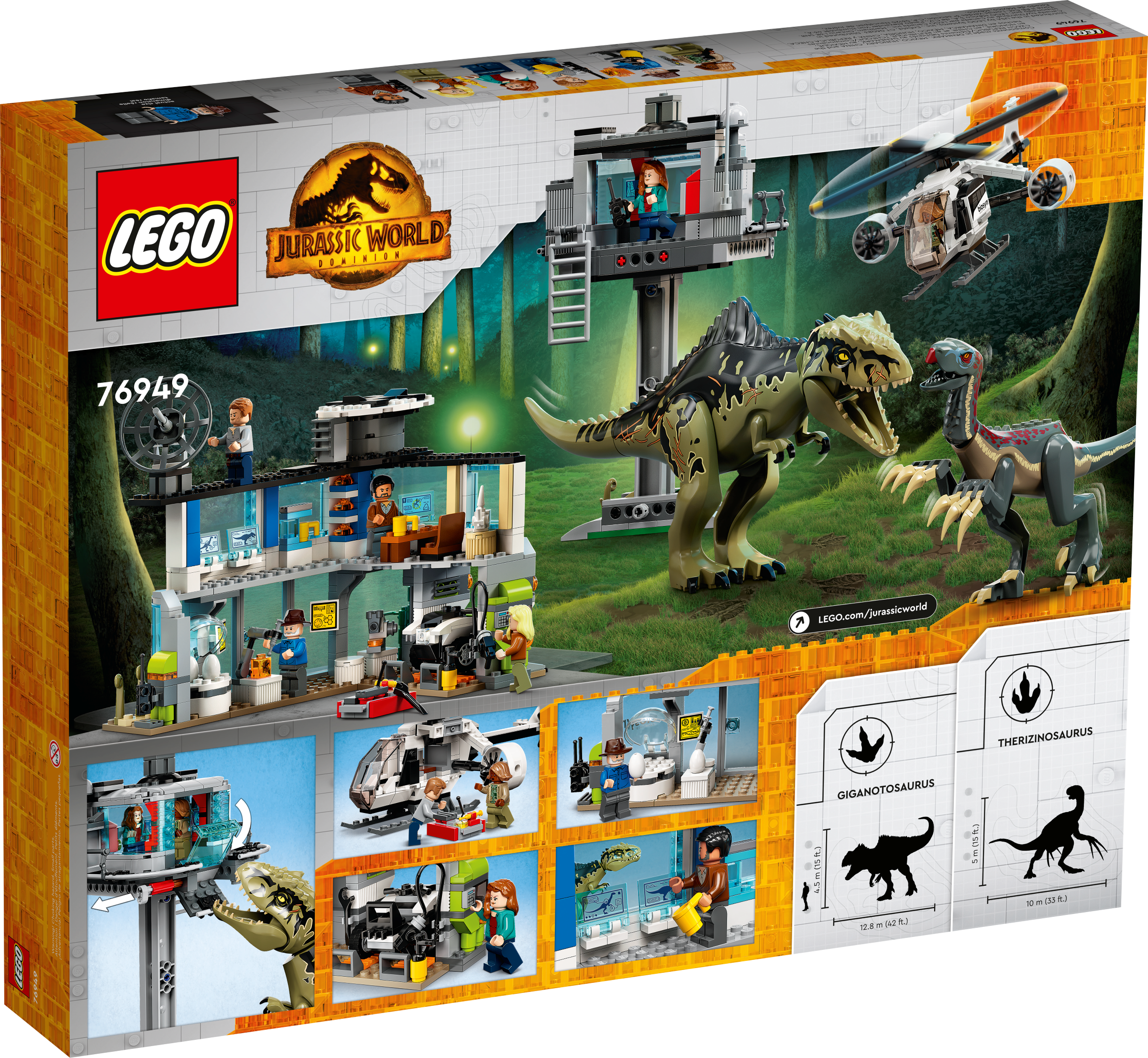 Giganotosaurus & Therizinosaurus Angriff 76949