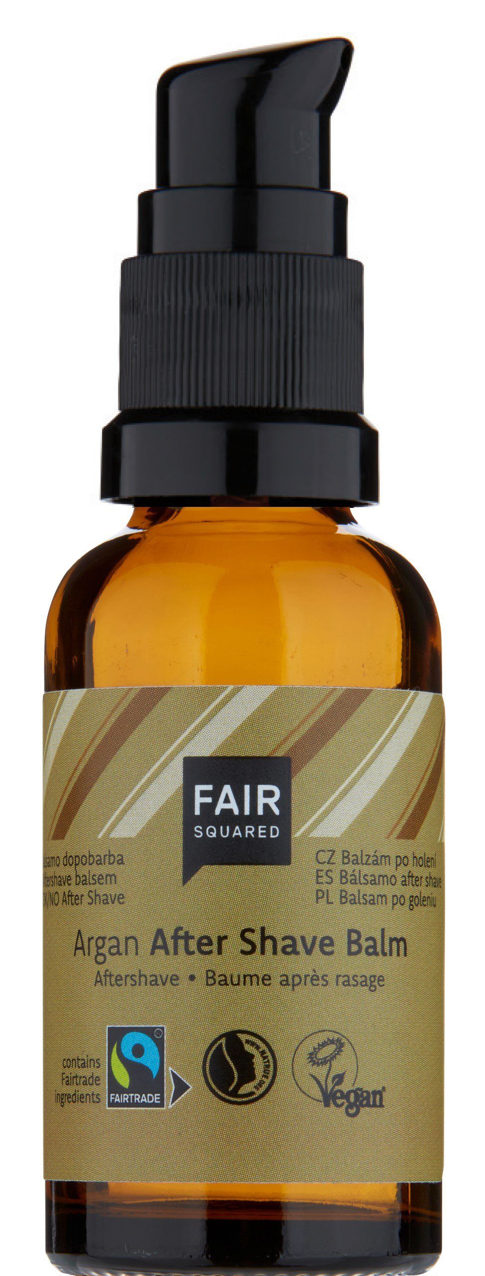 Fair Squared After-Shave Balsam FAIR SQUARED After Shave Balsam mit Arganöl 30 ml Flasche, 1-tlg., Schützt vor Irritationen