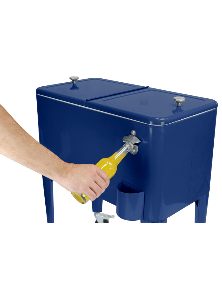 Beachtrekker Kailua Cooler - Kühlbox, Kühlwagen, Getränkekühler, Blau günstig kaufen onesize