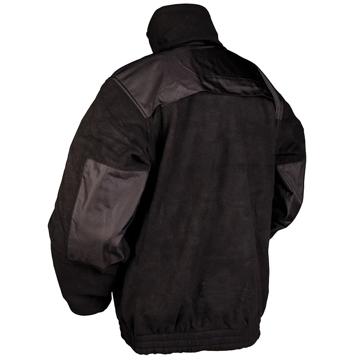 SECURITY Fleecejacke schwarz