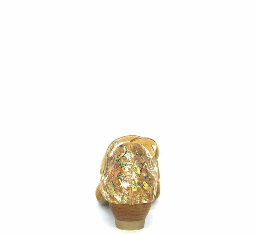 THINK Komfort Slipper gelb Espadrille gelb