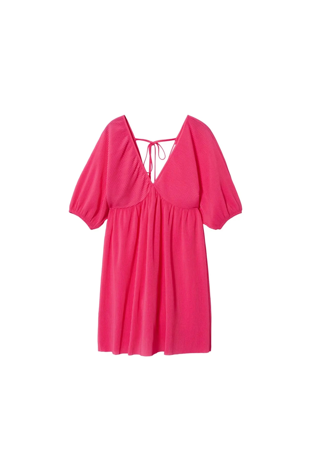 MANGO  Fuchsia Damenkleid 37001043