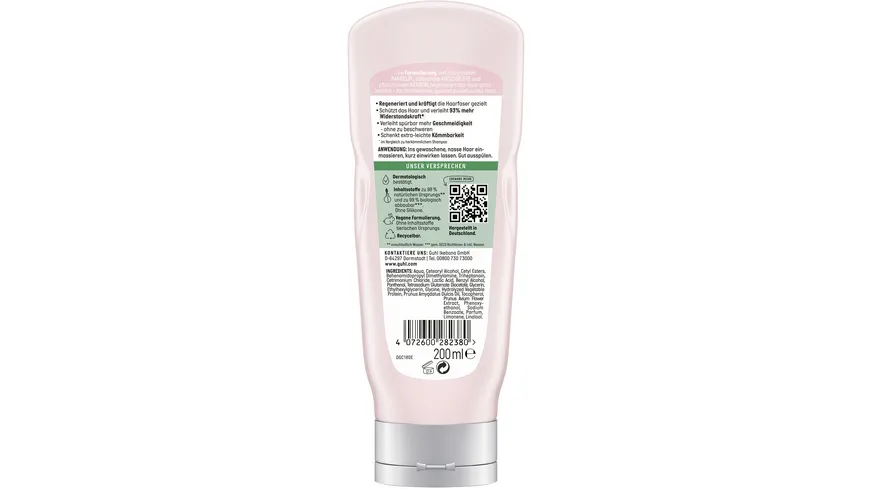GUHL TIEFEN AUFBAU Reparatur Spülung für vielseitig strapaziertes 200 ml