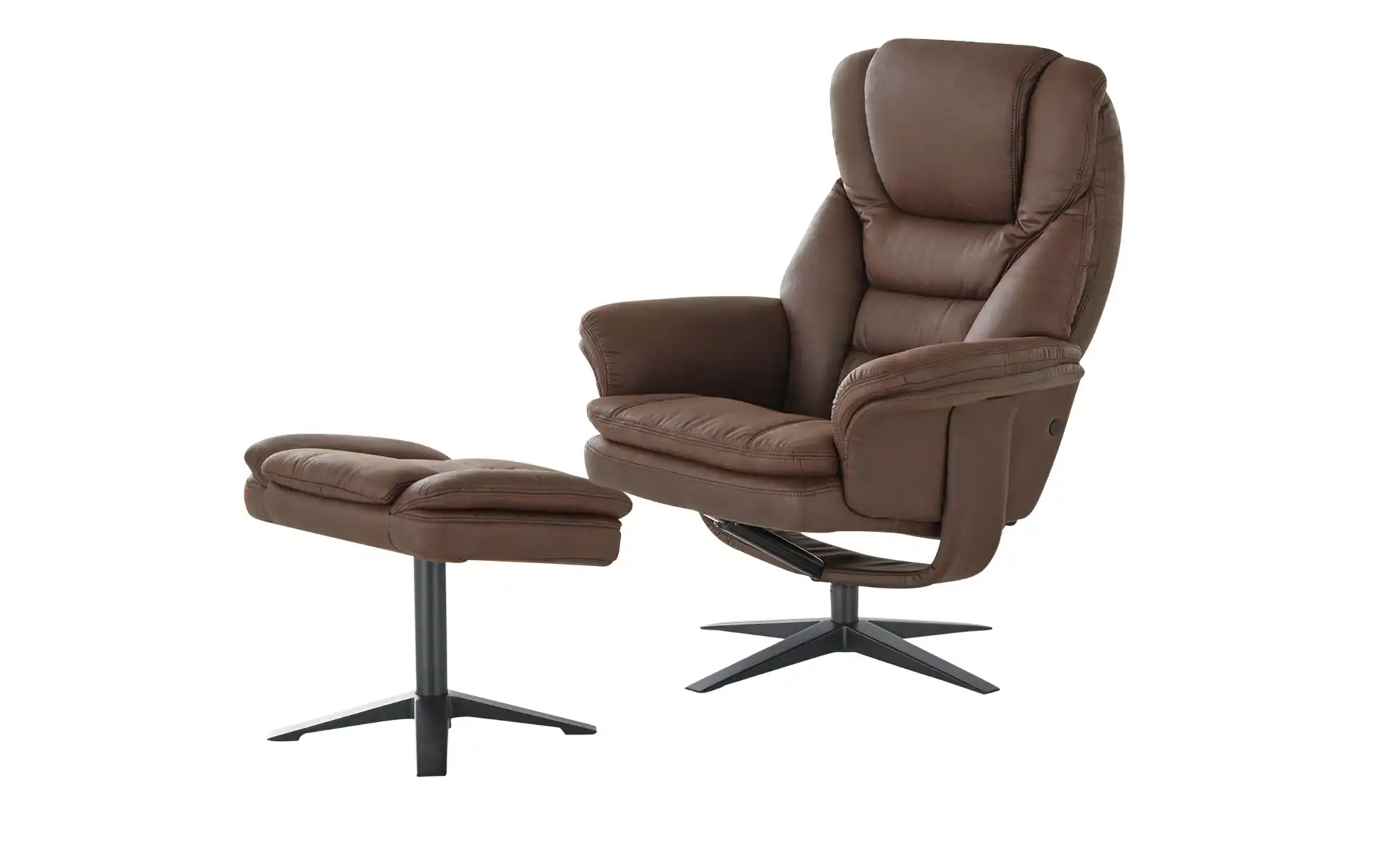 Primo Drehsessel mit Hocker Henry