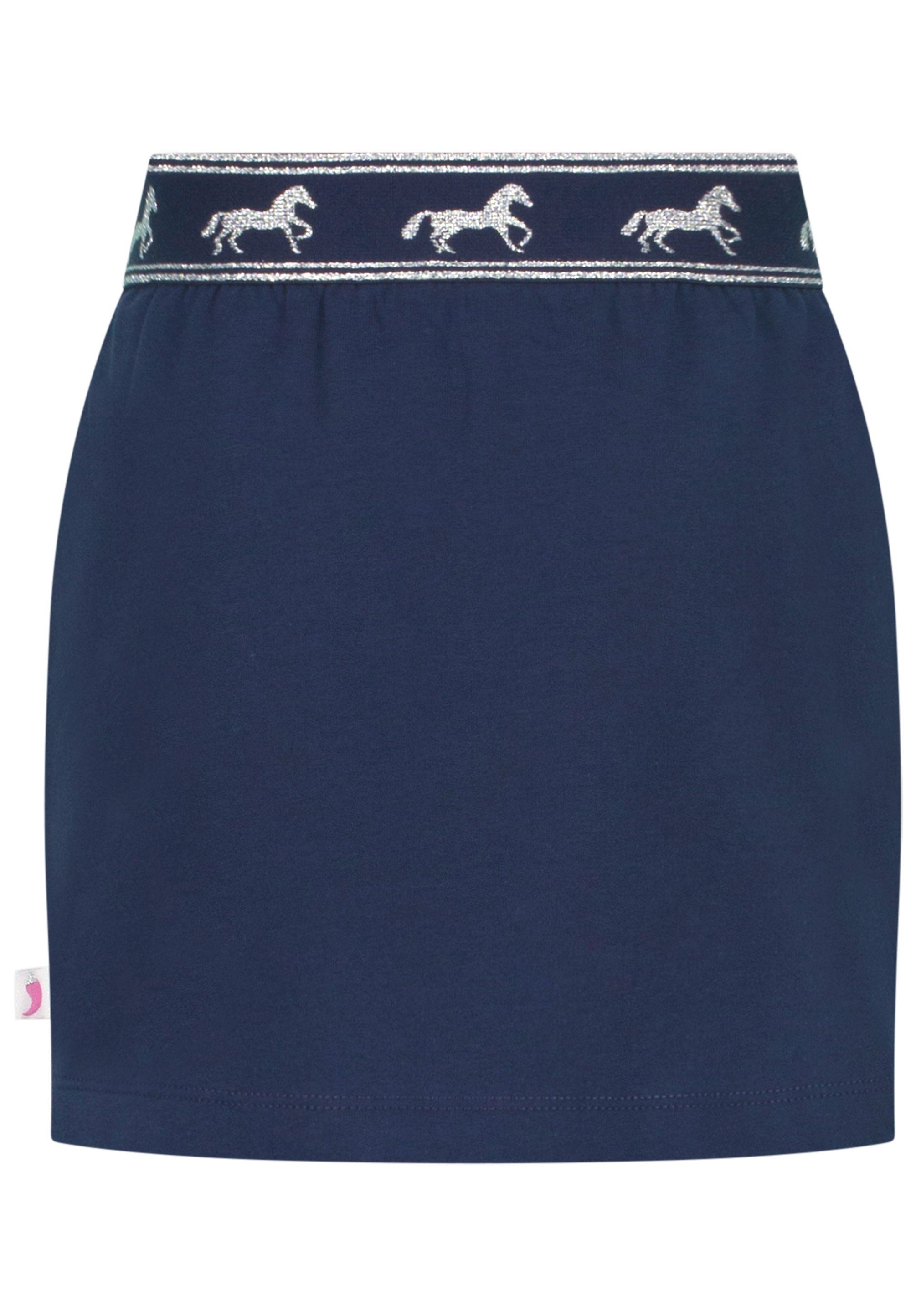 SALT AND PEPPER Midirock Girls Skirt Horse PrintSequins (1-tlg)