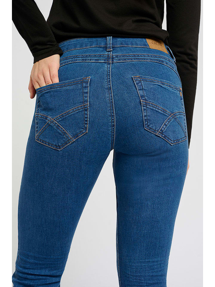 Cream Jeans - Flared Fit - in Blau günstig kaufen