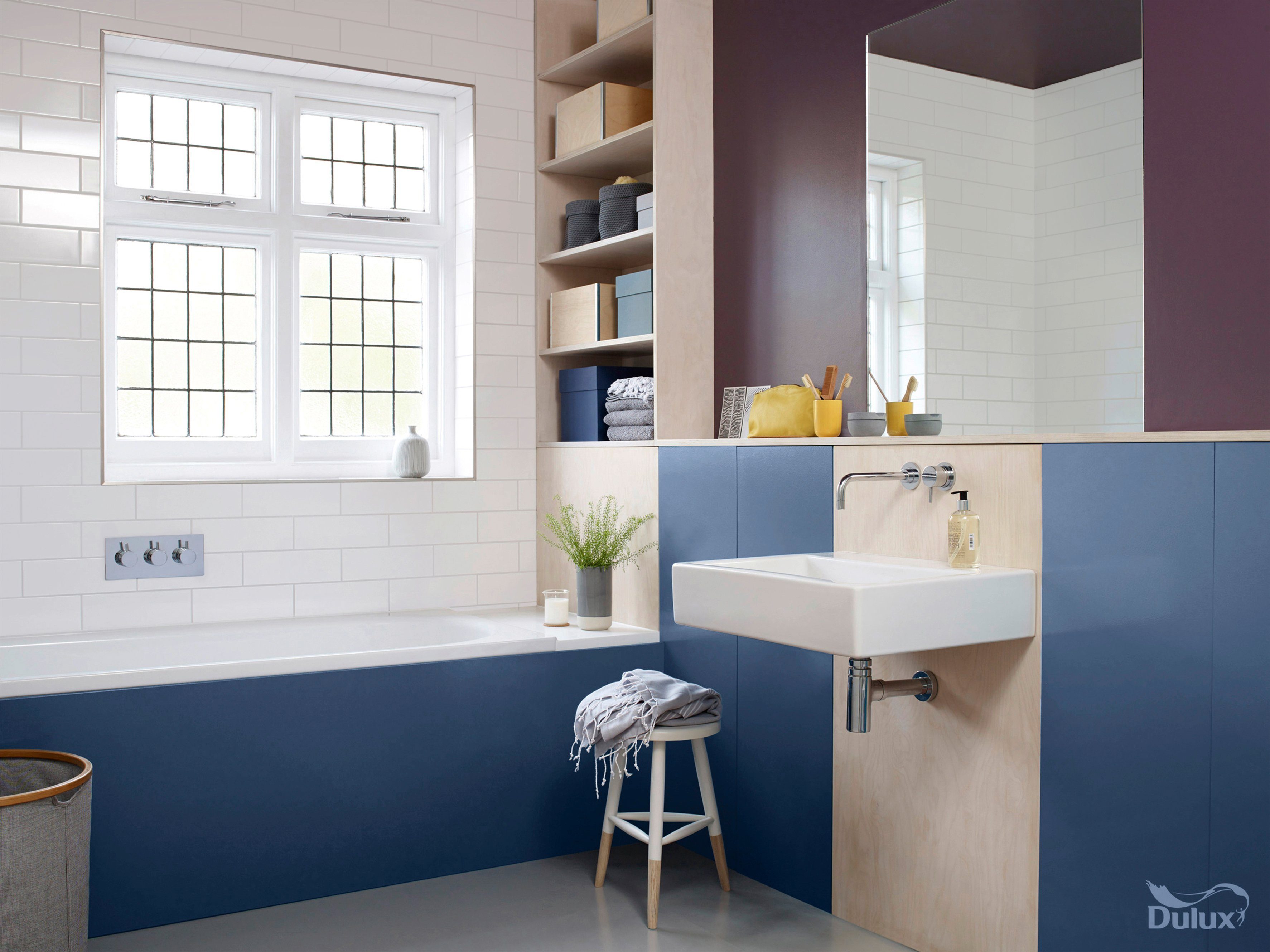 Dulux Fliesenlack Fresh Up, titanium, 0,75 l