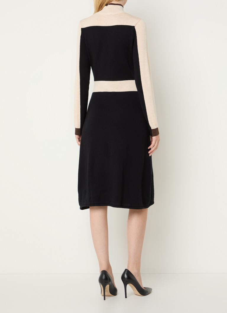Vestido de punto midi Selma de LKBennett, confeccionado en una fina mezcla de lana merino.