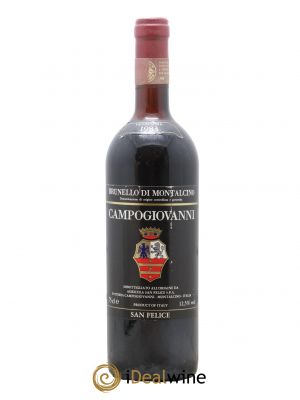 Brunello di Montalcino DOCG Campogiovanni San Felice 1983 - Lot de 1 Bouteille