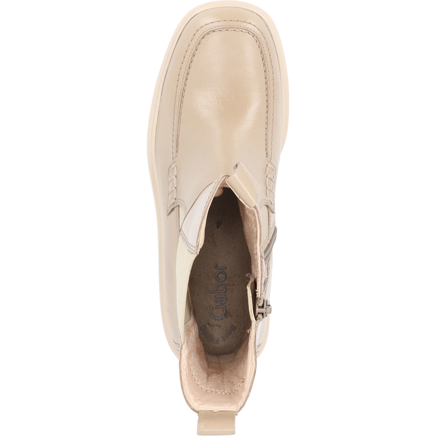 Gabor 95.970, Stiefeletten, Damen, Kiesel