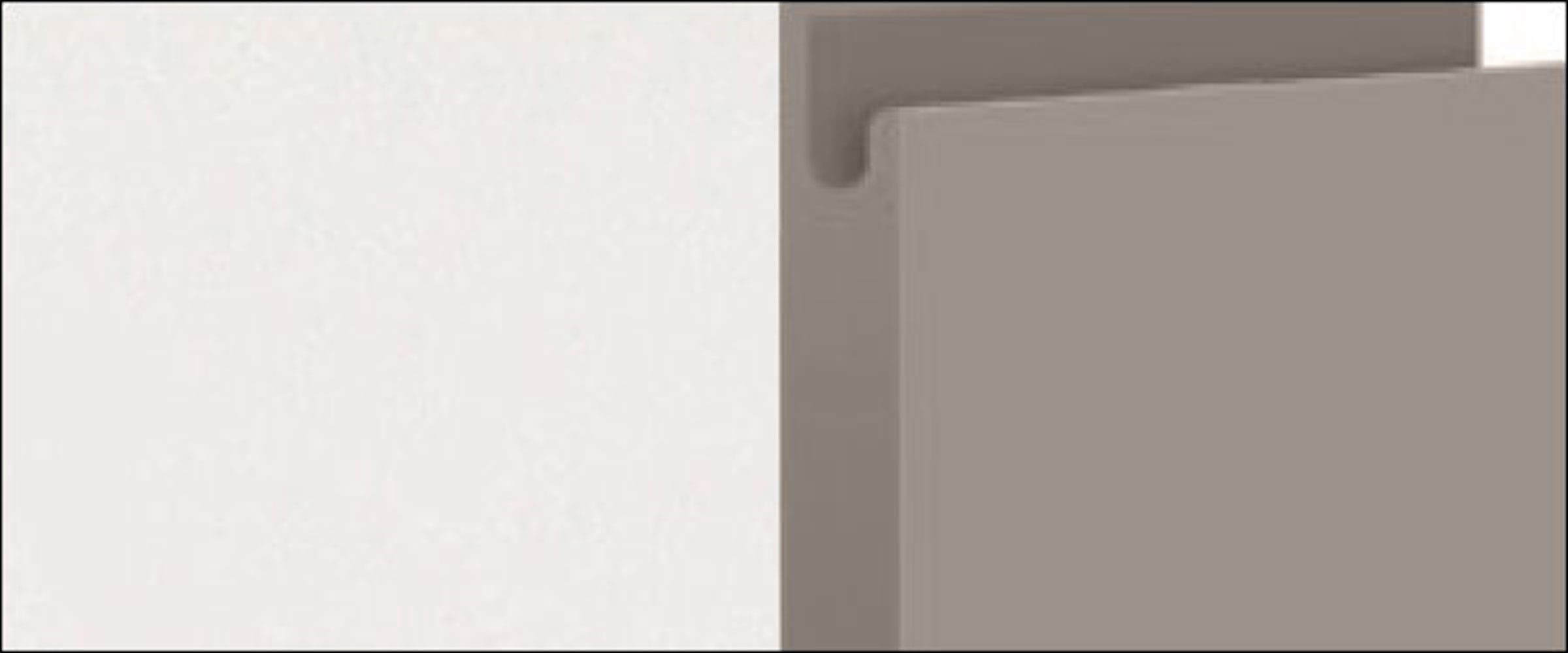 Feldmann-Wohnen Sockelblende Avellino, 60cm Front- und Sockelfarbe wählbar grifflos vollintegriert
